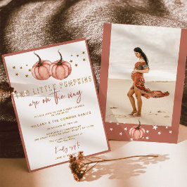 Convites Duas Pequenas Bombas estão a caminho do Chá de fra