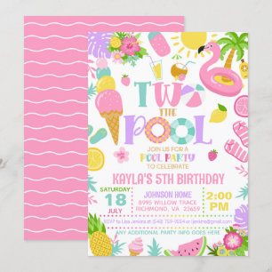 CONVITES DUAS PISCINAS