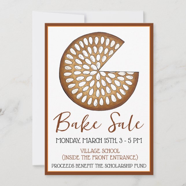 Convites Dundee Cake Scotland - Venda de Assares de Comida  (Frente)