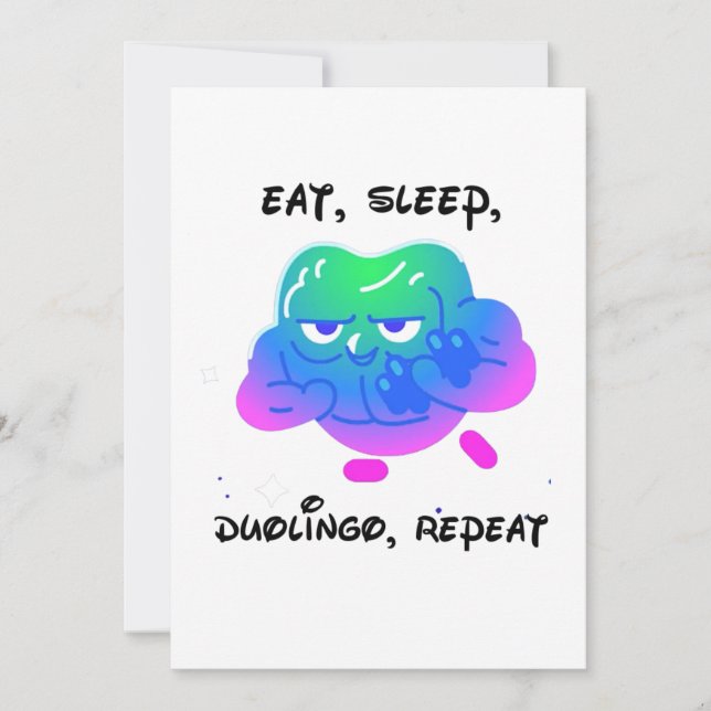 Convites duolingo (Frente)