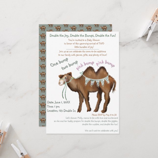 Convites Duplique a Alegria, Duplique o Amor (Frente/Verso In Situ)