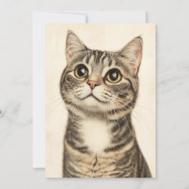 Convites Dürer's Tabby Treasures 3