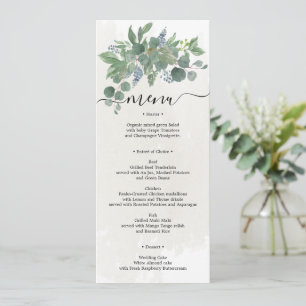 Convites Dusty Blue Eucalyptus Weding Chá de panela I
