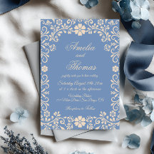 Dusty Blue Mexicano Talavera Wedding