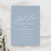 Dusty Blue Nada Rico Apenas Adorando Casamento