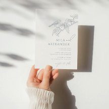 Dusty Blue Vintage Floral Songbird Wedding