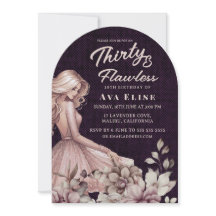 Dusty Pink Dress e Festa de aniversário de 30 anos