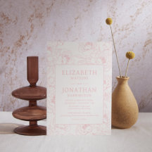 Dusty Pink Floral Casamento