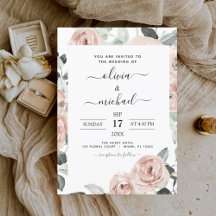 Dusty Pink Sage Green - Casamento Floral