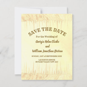 Convites Dusty Yellow Goldish Icicle Wedle Salvar A Data