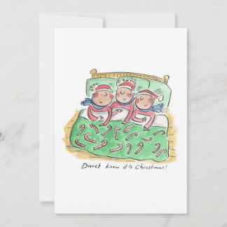 Convites Duvet sabe a hora de Natal?