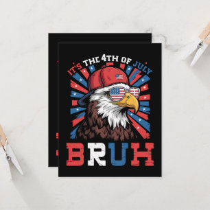 Convites É 4 De Julho Bruh Águia-Cabeluda Patriota