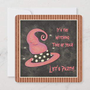 Convites É a bruxa do Dia das Bruxas