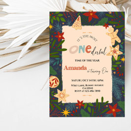 Convites É a época mais MARAVILHOSA do Ano 1º Aniversário