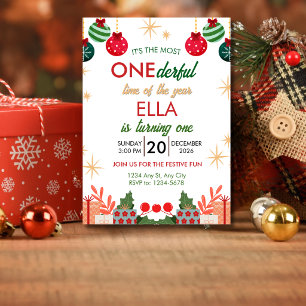 Convites É a época mais MARAVilhosa do Ano 1º Aniversário