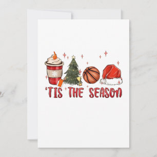 Convites É a Temporada Basquete de Natal