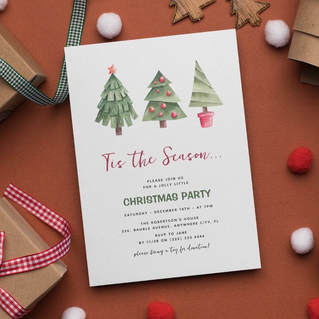 Convites É a Temporada... Festa de Natal (Criador carregado)