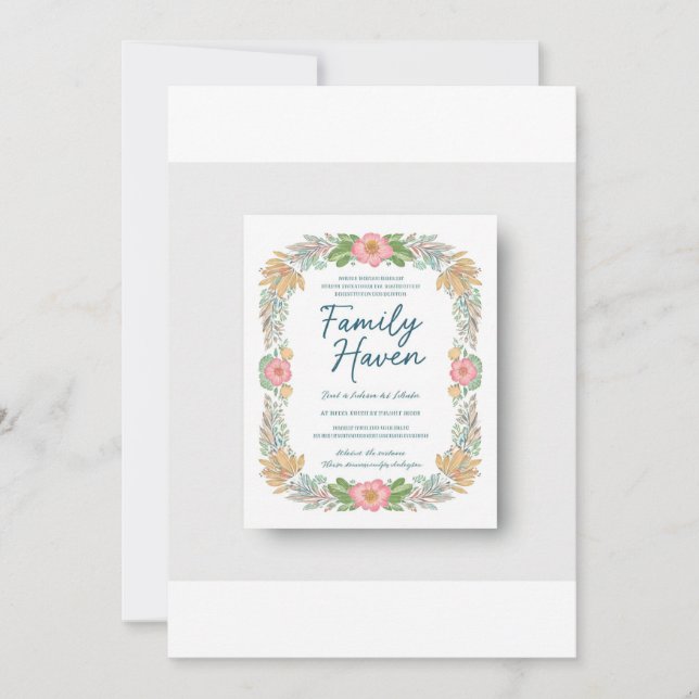 Convites e Anúncios (Frente)