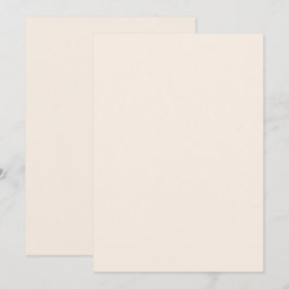 Convites e Anúncios Cor Sólida em Linho