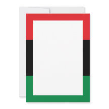 Convites e Anúncios Vermelho Preto e Verde