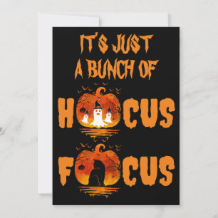 Convites É Apenas um Monte de Hocus Pocus Abóbora de Hallow