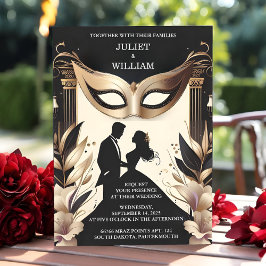 Convites É Casamento De Baile de formatura De Código De Ves