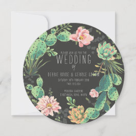 Convites e Convites Suculentos, Casamento de Terra