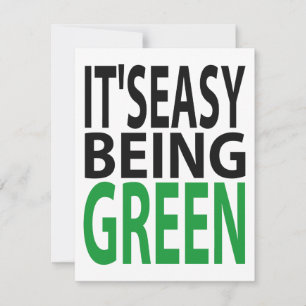 Convites é fácil ser verde