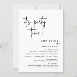 Convites É hora do Partido, Festa de Janto de Elopemento de