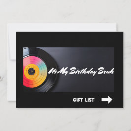 Convites É meu aniversário Bruh