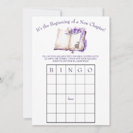 Convites É o início de um novo capítulo! Jogo BINGO