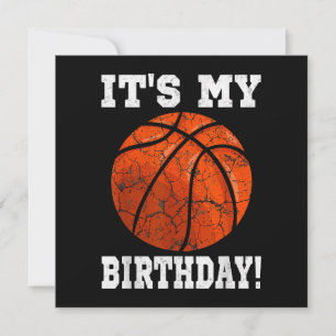 Convites É o meu Aniversário, jogador de basquetebol.