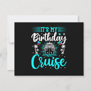 Convites É o Meu Cruzeiro de Aniversário - Aniversário de F