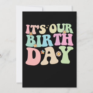 Convites É o nosso substituto de aniversário dos gêmeos