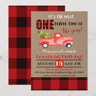 Convites É o primeiro aniversario mais maravilhoso do ano