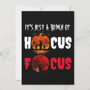 Convites É só um monte de Halloween de Pocus Halloween