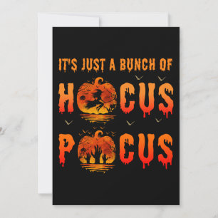 Convites É só um monte de Hocus Pocus Halloween