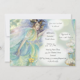 Convites É um Chá de panela Feliz Fada