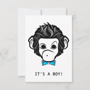 Convites é um garoto! senhor macaco