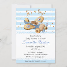 É um menino! Chá de fraldas de Brinquedo Vintage