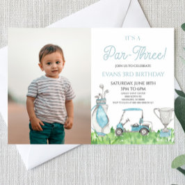 Convites É um Par-Três! Festa de aniversário de 3 anos de G