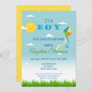 Convites É um verão bonito do primavera do papagaio de Sun