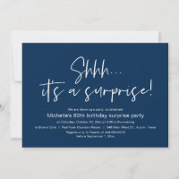 É uma celebração de Festas de aniversário surpresa