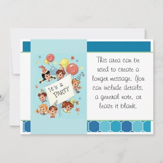 Convites É uma festa (Frente)