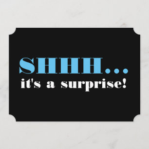 Convites É uma festa de aniversário da surpresa