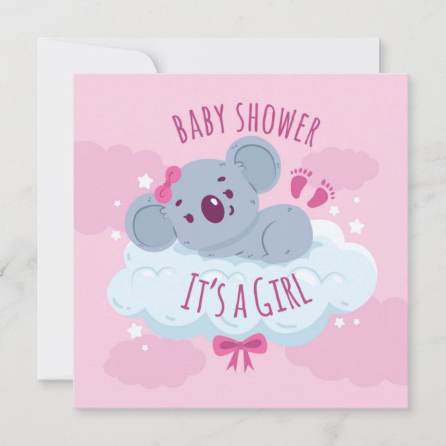 Convites É uma garota (Frente)