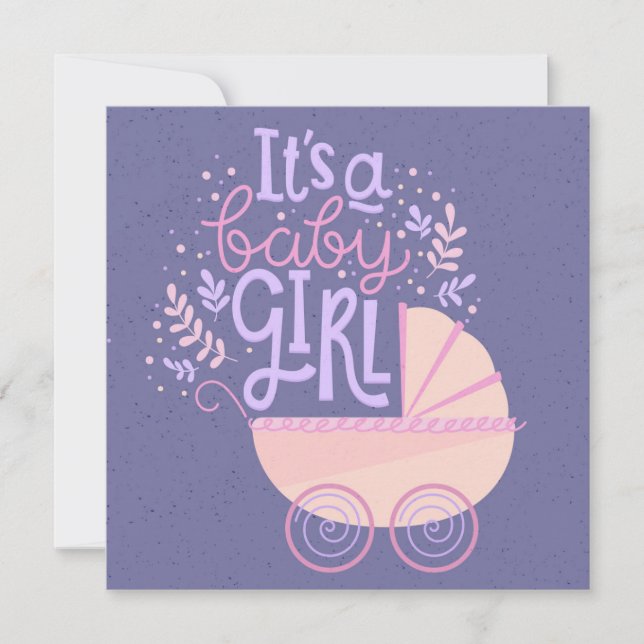 Convites É uma garota (Frente)