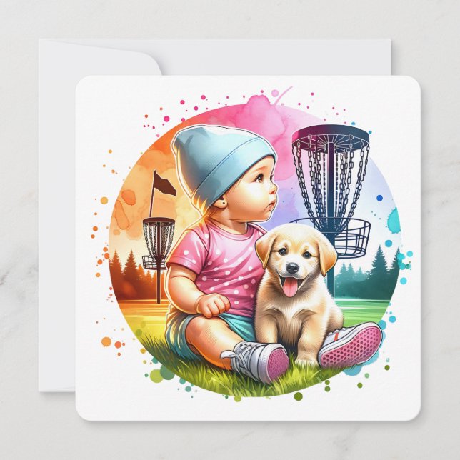 Convites É uma garota, é claro! Chá de fraldas de Canalizaç (Frente)