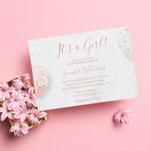 é uma menina, chá de fraldas, balões foto rosa