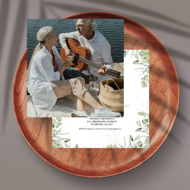 Convites É uma surpresa 50º Aniversário de Casamento (Criador carregado)